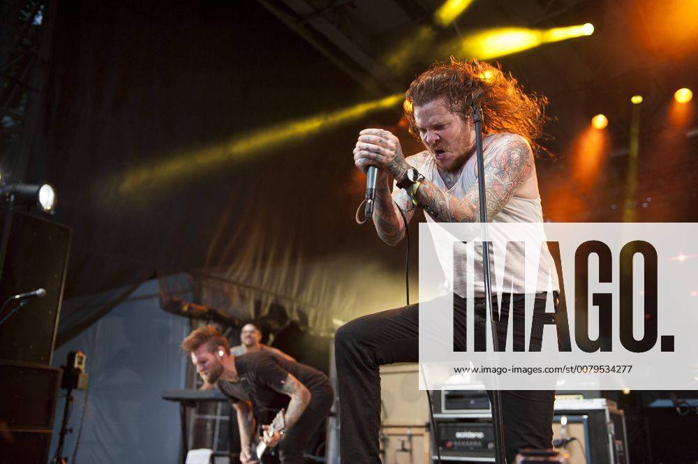 July 15, 2017 Quebec City, Quebec; CAN Singer MIKE HRANICA of the