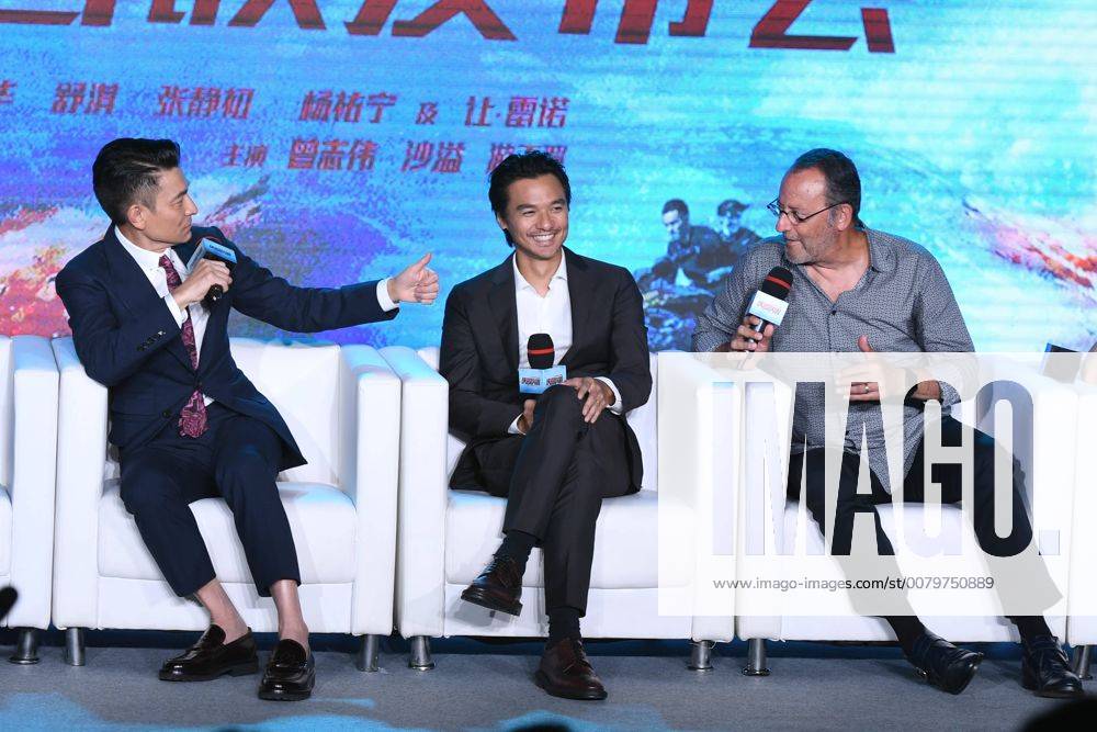 Hong Kong singer and actor Andy Lau, actor and director Stephen Fung ...