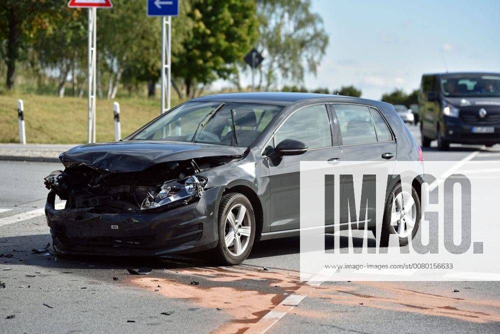 Bautzen Crash to Highway ramp at Monday morning came it against 10 30 ...