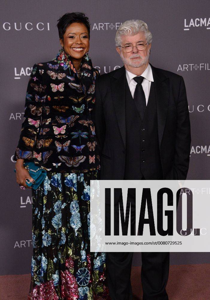 Director George Lucas and his wife Mellody Hobson attend the seventh ...