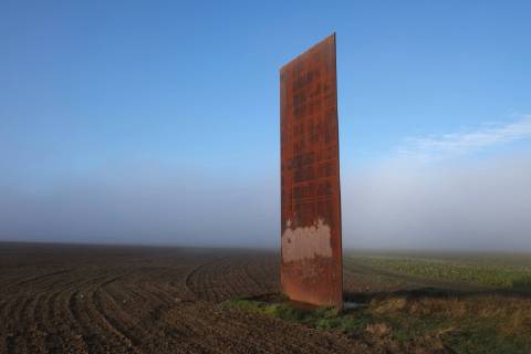 Mahnmal Auf Dem Harzer Grenzweg Bei Abbenrode In Sachsen Anhalt