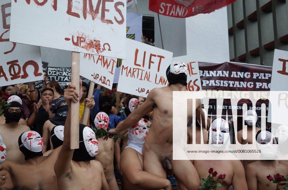 Philippines Naked Run EDITOR S NOTE IMAGE CONTAINS NUDITY Members Of The Alpha Phi Omega