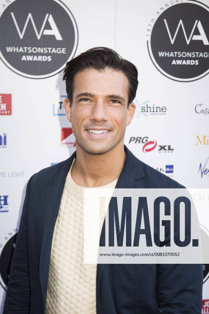 Whats On Stage Awards - London Danny Mac arrives at the Whats On Stage ...