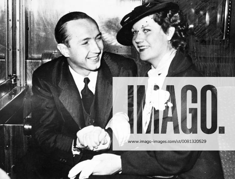 Congressman Marion A. Zioncheck and his wife as they met for the first ...