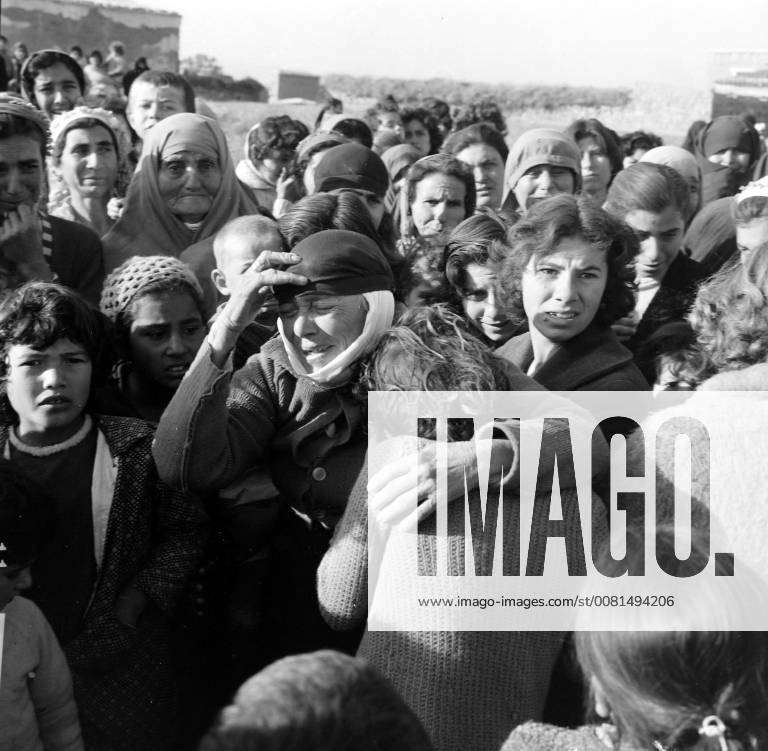 REFUGEES WEEPING TURKISH CYPRIOT WOMEN IN THE MOUNTAINS IN CYPRUS ; 10 ...