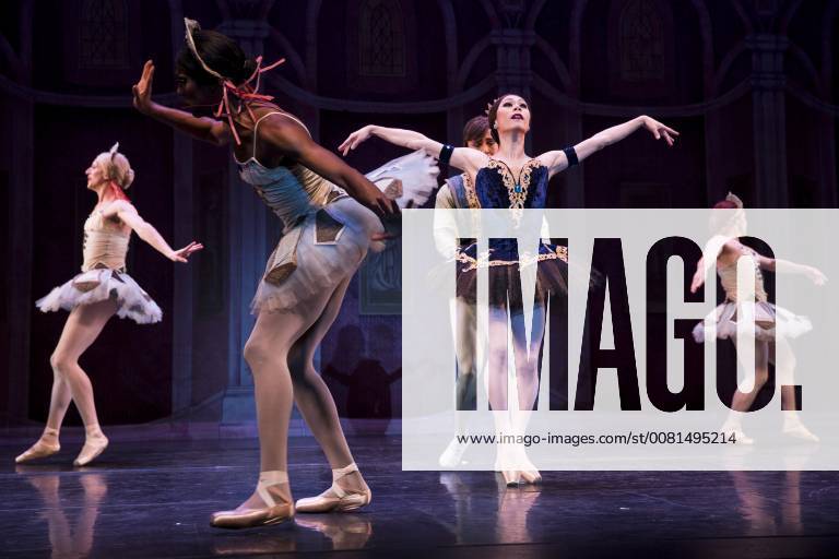 January 9, 2018 Berlin, Germany Dancers of Le Ballets Trockadero De