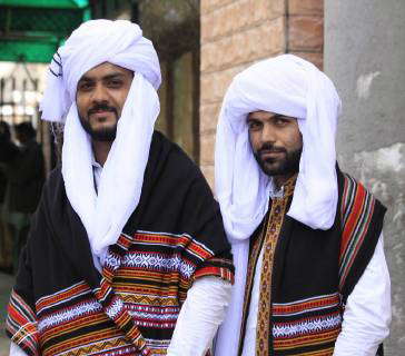 Pakistan Baloch Cultural Day People wear traditional Balochi Dress to celebrate the Baloch