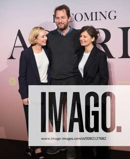 134 Alba August Actress and Pernille Fischer Christensen director pose at  the Becoming Astrid Unga