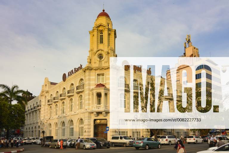 Ayeyarwady (AYA) Bank, former Rowe & Co department store Yangon