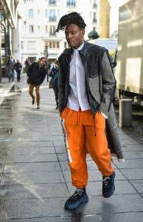 Deandre Hopkins arriving at the Off-White runway show during Men s ...