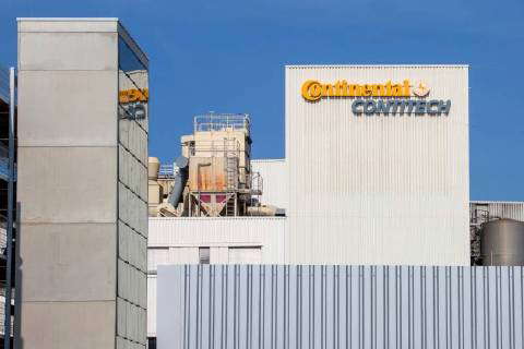Continental Contitech seen in Hannover Stöcken on