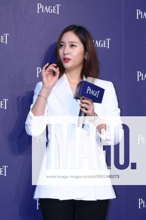 Krystal Jung attends the opening ceremony of Piaget store in