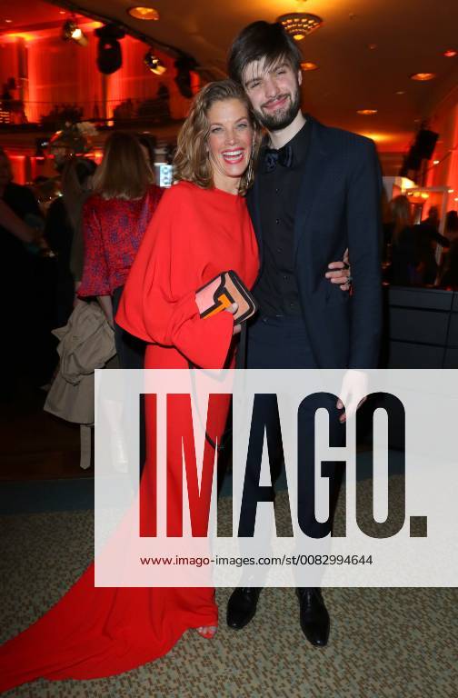 Marie Bäumer + Sohn Shawn von