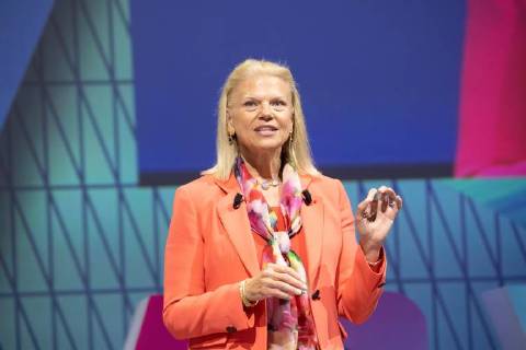 Ginni Rometty, chief executive officer of International Business ...