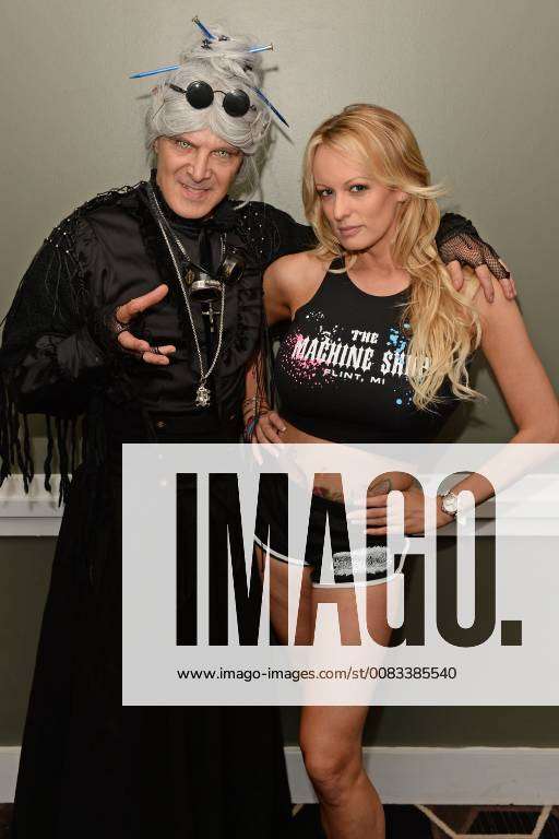 Miami Beach Fl May 26 Stormy Daniels And Granny 4 Barrel Pose During A Photo Session In A Miami