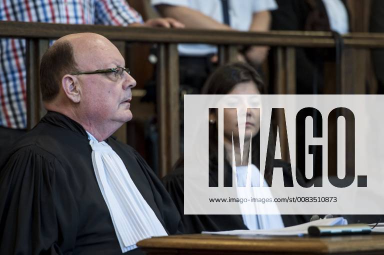 Lydakis - LIEGE, BELGIUM: Lawyer Pierre Lydakis representing the civil parties ...