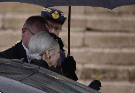 - BRUSSELS, BELGIUM: Japanese Empress Michiko Pictured At The Arrival ...