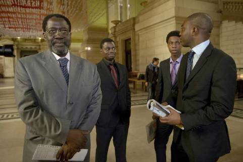 - BRUSSELS, BELGIUM: François Lumumba, son of murdered Congolese ...