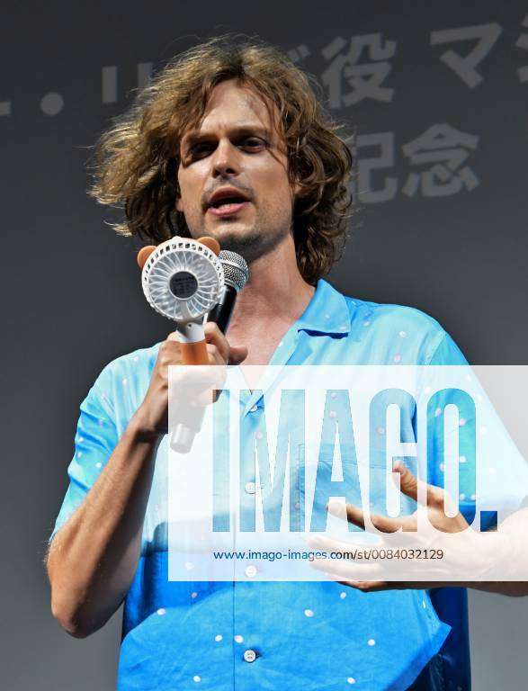 Actor Matthew Gray Gubler attends the meet and greet for the TV drama