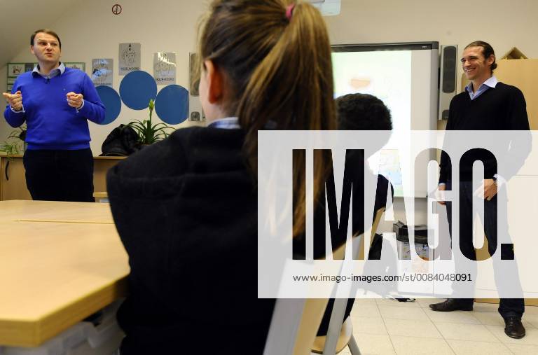  BRUSSELS, BELGIUM Philippe Rogge, CEO of Microsoft Belgiumc (L) and