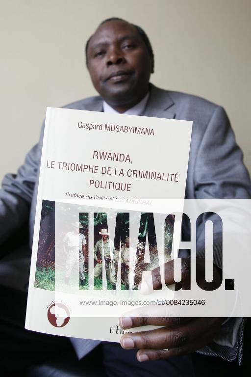 - BRUSSELS, BELGIUM: Rwandese writer Gaspard Musabyimana pictured ...