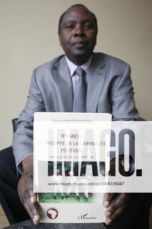 - BRUSSELS, BELGIUM: Rwandese writer Gaspard Musabyimana pictured ...