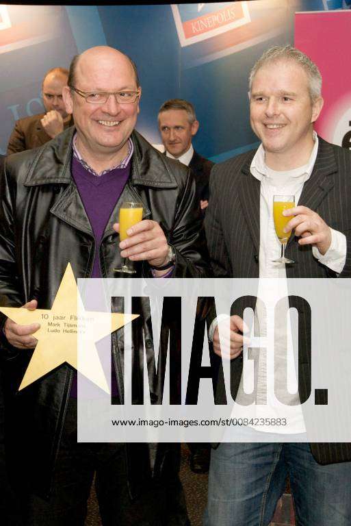 - GENT, BELGIUM: Actors Ludo Hellinckx (L) and Mark Tijsmans (R) unveil ...