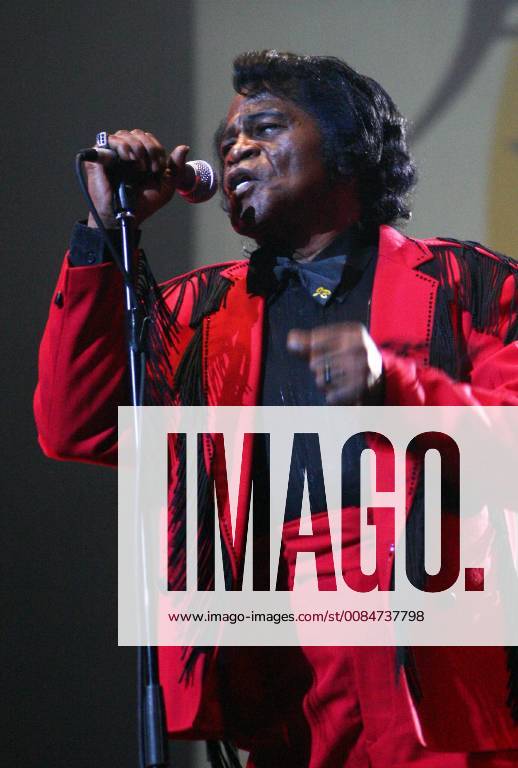 BRU02 ANTWERP, BELGIUM James Brown performs during the Night of