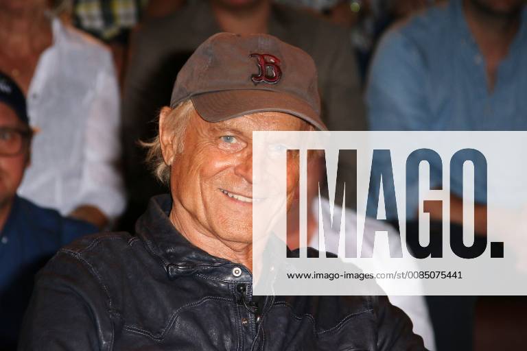 Terence Hill the actor guest in the M Lanz ZDF talk show on 22 08 2018 ...