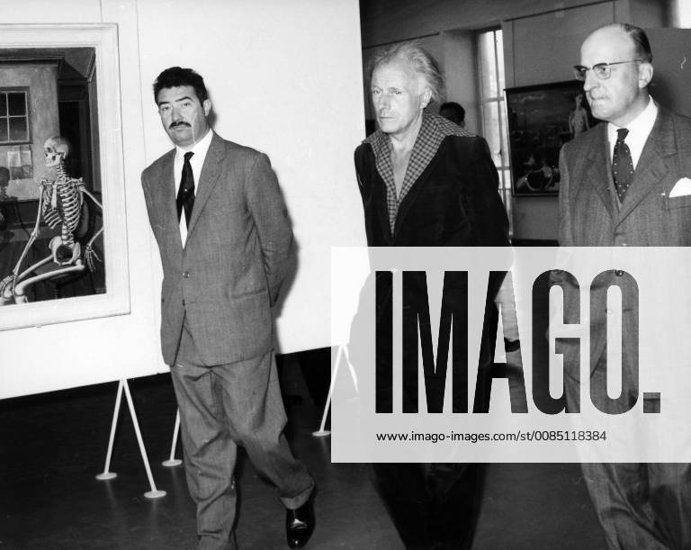 The picture presents Theo Lefèvre, Belgian First Minister at Paul