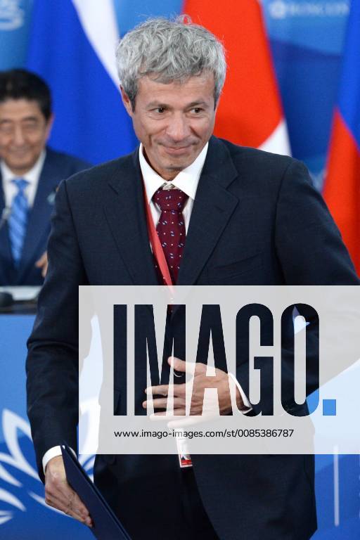 VLADIVOSTOK, RUSSIA - SEPTEMBER 10, 2018: Rusagro Board Chairman Vadim