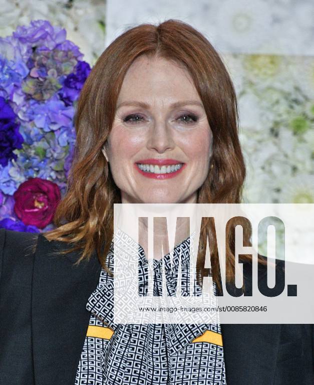 Actress Julianne Moore attends the Florale by Triumph Lingerie