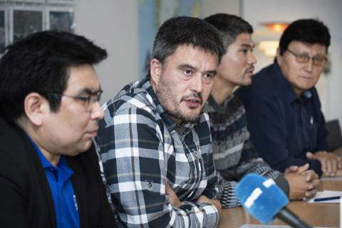 Fv. Vittus Qujaukitsoq, partileder Nunatta Qitornai, formand for Siumut