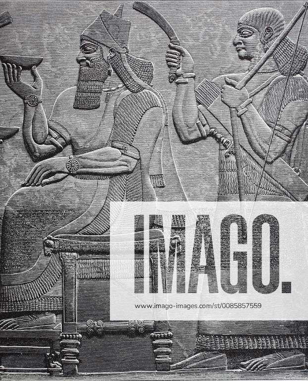 Ashur Nazir Pal II on the throne Ashur is guardian of the heir from 883