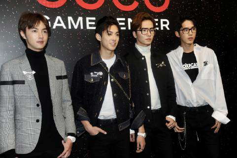 Actors Darren Chen, also known as Guan Hong or Kuan Hong, Dylan Wang ...