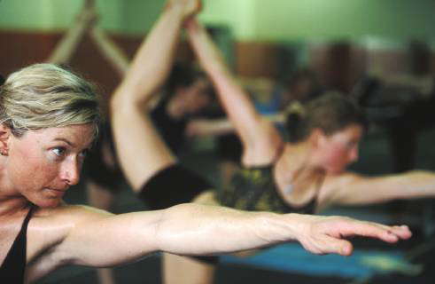 Kasha Rigby doing Bickram Yoga in Park City, Utah., Park City Utah USA ...