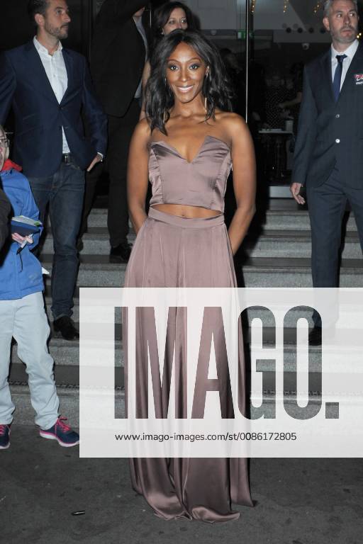Victoria Ekanoye attends the Inside Soap Awards at 100 Wardour St in