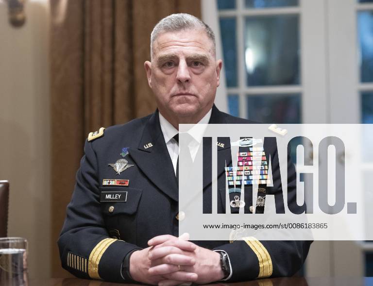 United States Army General Mark A. Milley, Chief of Staff of the Army ...