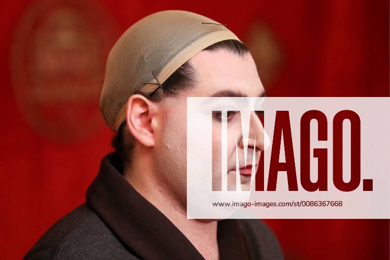 MOSCOW, RUSSIA NOVEMBER 1, 2018 Italian bassbaritone Giovanni Romeo (as doctor of medicine Barto