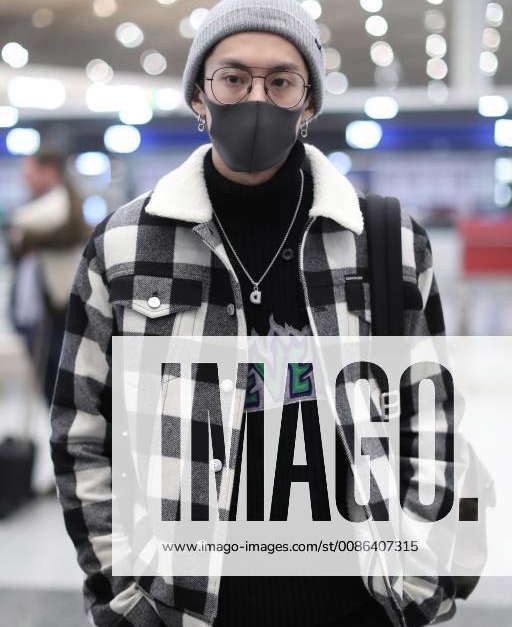 Actor Dylan Wang Hedi is seen at an airport on November 17, 2018