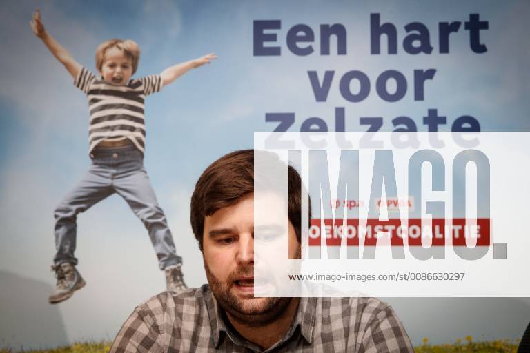 Brent Meuleman pictured during a press conference to present a new