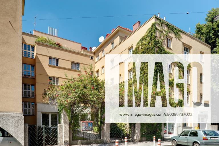 Vienna Municipal building of the Red Vienna Council Tenement Block Red