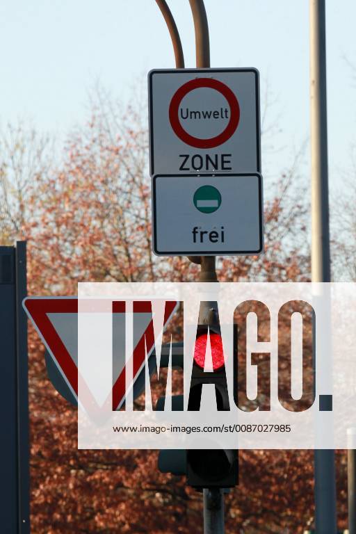 November 23, 2018 Cologne, Germany A road sign marking the