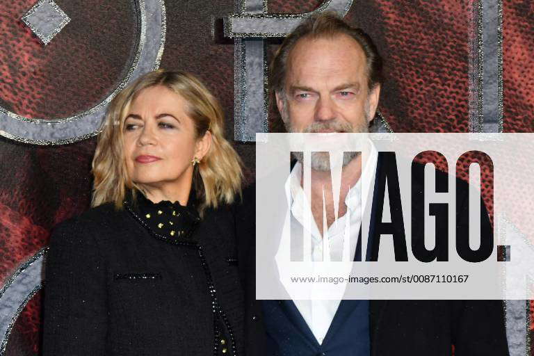 Hugo Weaving and Katrina Greenwood attend the World Premiere of Mortal
