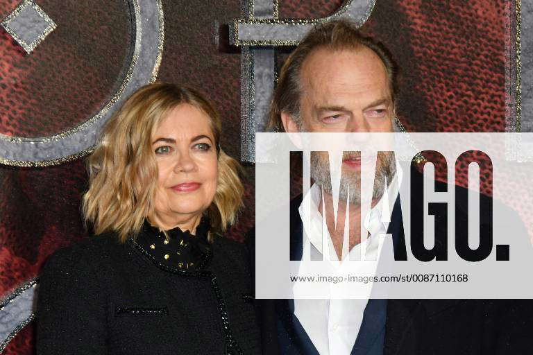 Hugo Weaving and Katrina Greenwood attend the World Premiere of Mortal
