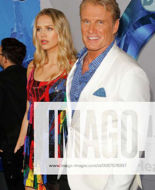 Ida Lundgren, Dolph Lundgren at the Premiere of Warner Bros Aquaman ...