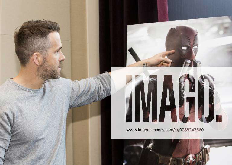 February 8 2016 Hollywood California Us Ryan Reynolds Promotes Deadpool Ryan Rodney 