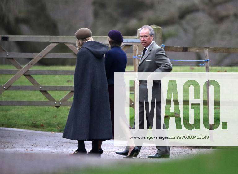 Earl Snowden joined HM Queen Elizabeth II at the St. Mary Magdalene ...