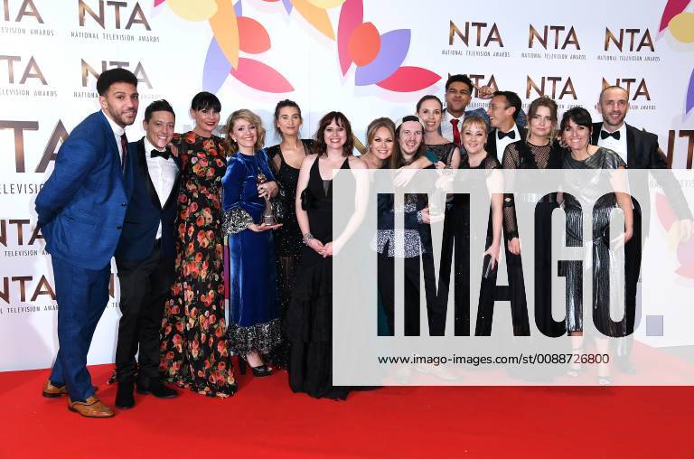 National Television Awards 2019 - Press Room - London The cast of ...