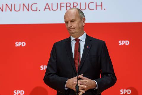 Dietmar Woidke, SPD, State Premier Of Brandenburg, Photographed At The ...